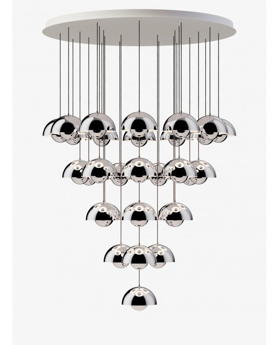 &Tradition Flowerpot VP1 Chandelier